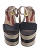 Gucci Kingsnake Leather Sandals