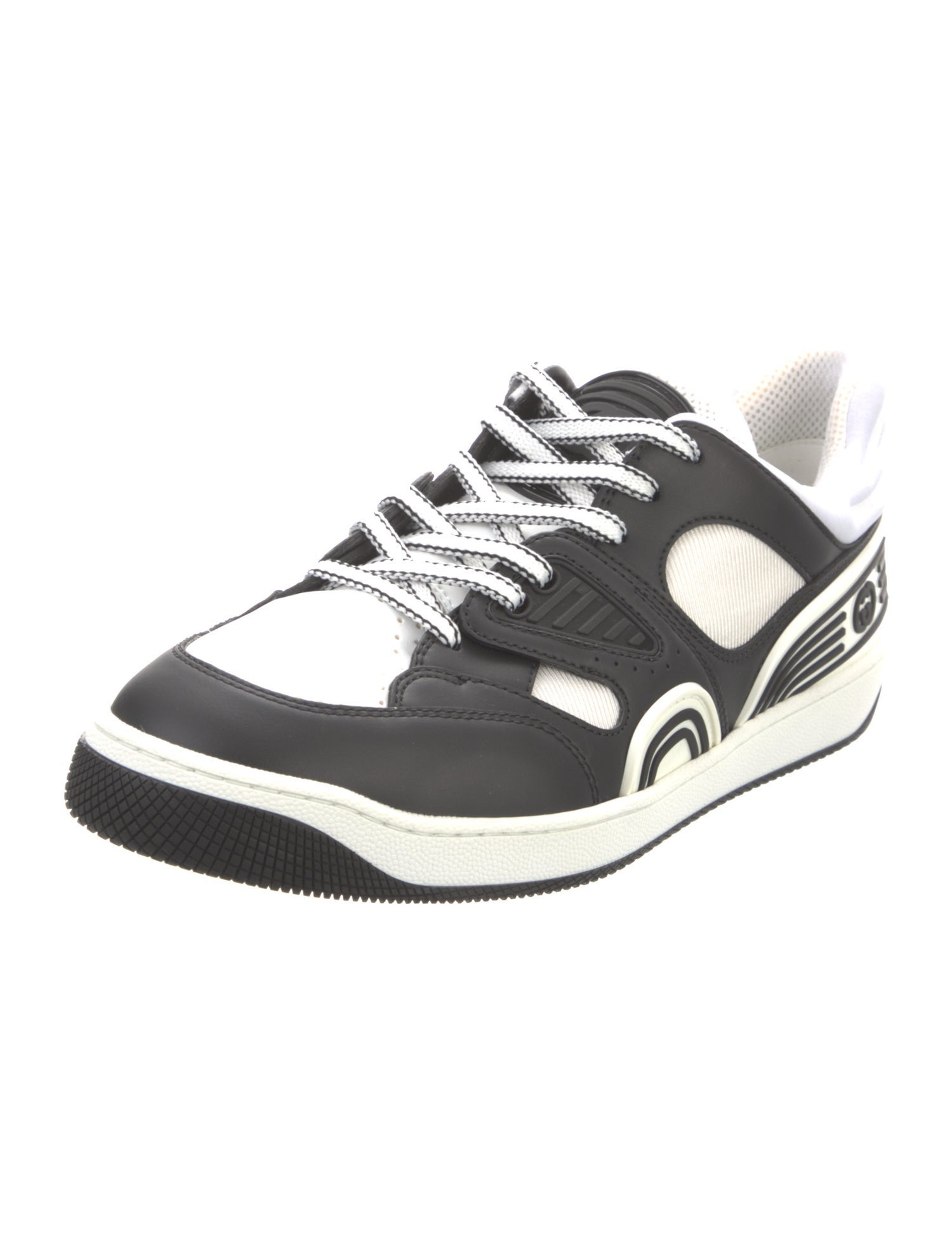 Gucci Interlocking G Logo Leather Sneakers w/ Tags