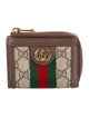 Gucci Ophidia Zip Around GG Supreme Compact Wallet