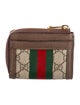 Gucci Ophidia Zip Around GG Supreme Compact Wallet