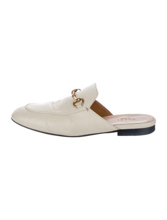 Gucci Horsebit Accent Leather Mules