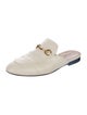 Gucci Horsebit Accent Leather Mules