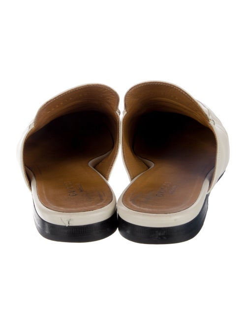 Gucci Horsebit Accent Leather Mules