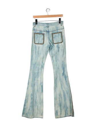 Gucci Mid-Rise Wide Leg Jeans