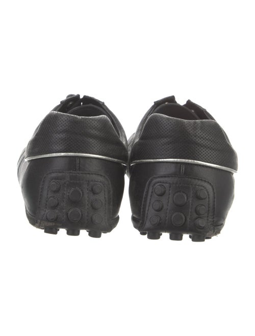 Gucci Web Accent Leather Sneakers