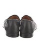 Gucci Web Accent Leather Dress Loafers