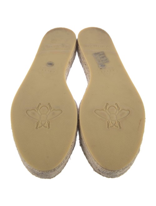 Gucci Interlocking G Logo Canvas Espadrilles