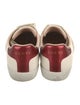 Gucci Web Accent Leather Sneakers