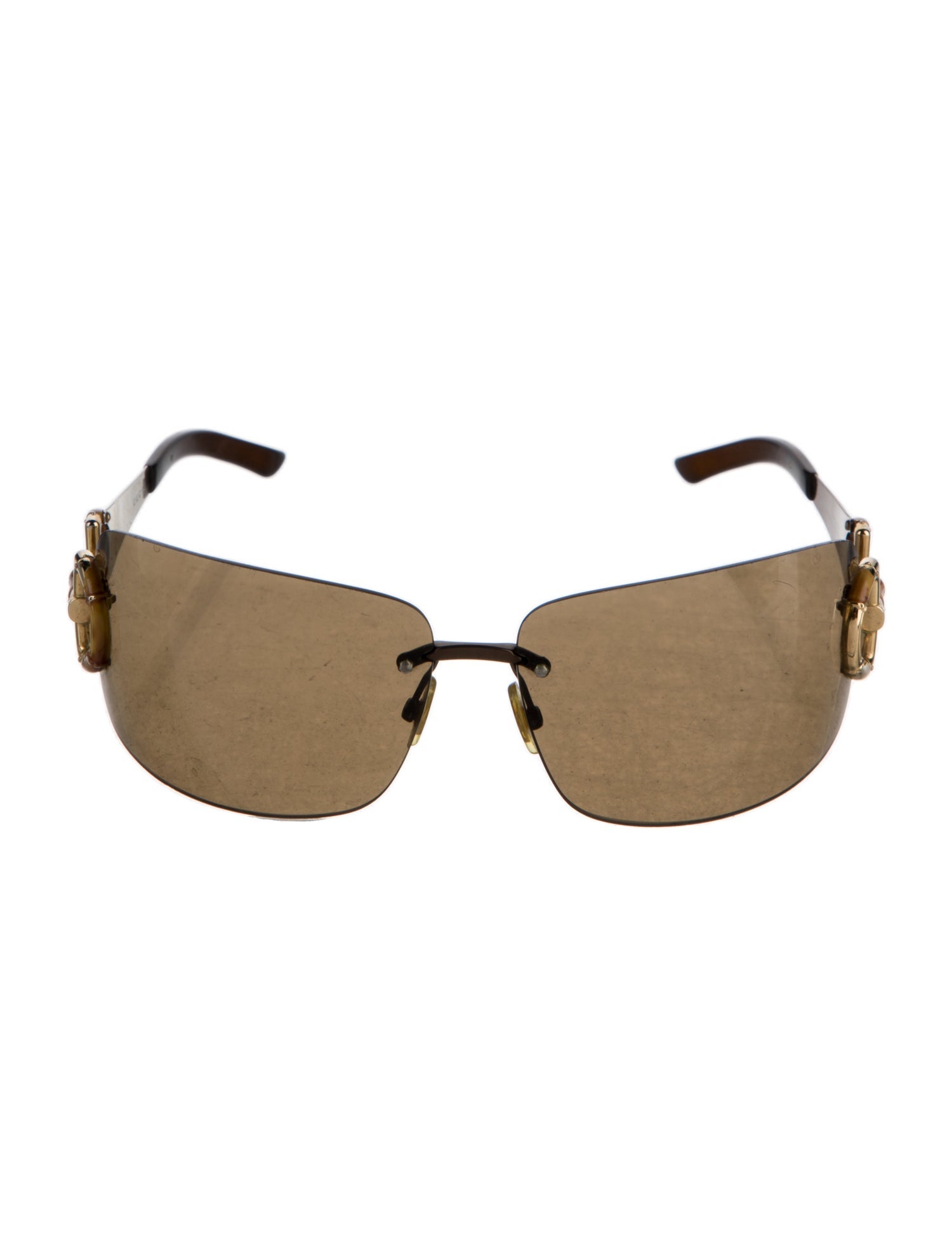 Gucci Horsebit Accent Square Sunglasses