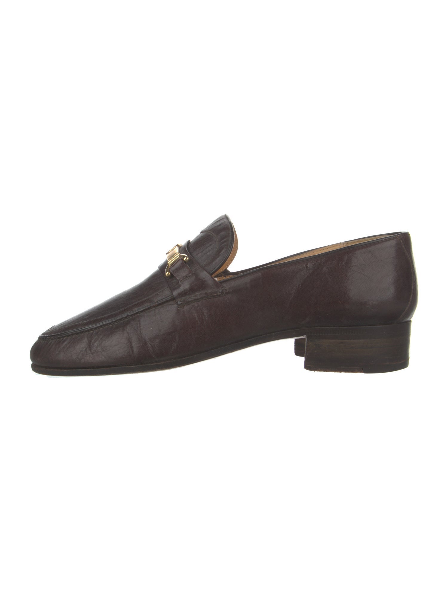 Gucci Interlocking G Horsebit Leather Dress Loafers