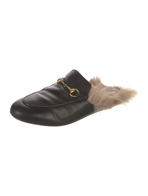 Gucci 1955 Horsebit Accent Leather Mules