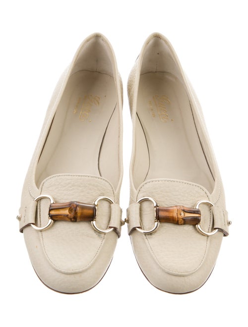 Gucci Horsebit Accent Leather Loafers