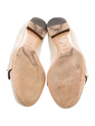 Gucci Horsebit Accent Leather Loafers