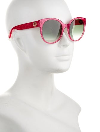 Gucci Cat-Eye Gradient Sunglasses