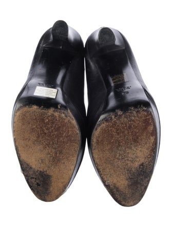 Gucci Interlocking G Logo Leather Boots