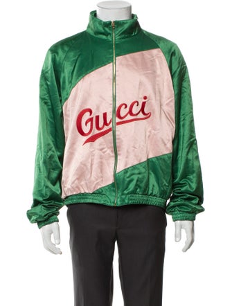 Gucci 2020 Colorblock Pattern Windbreaker