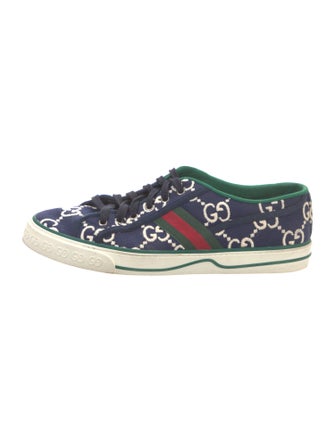 Gucci Web Accent Printed Sneakers