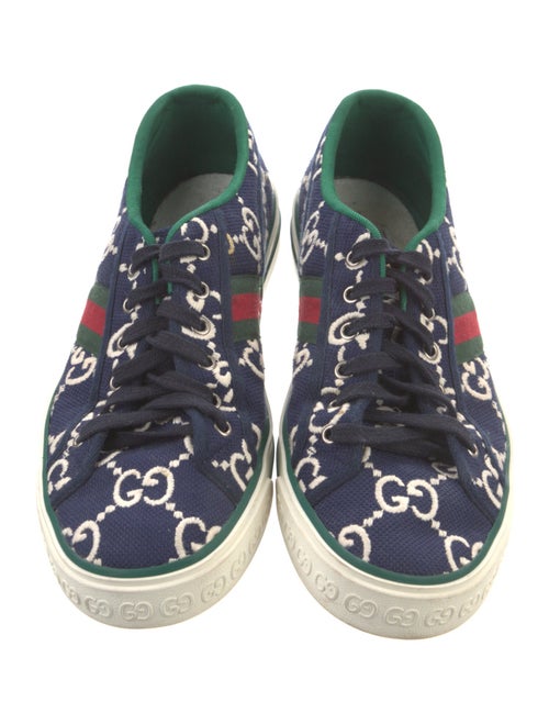 Gucci Web Accent Printed Sneakers