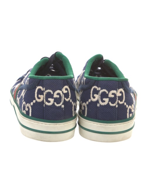 Gucci Web Accent Printed Sneakers