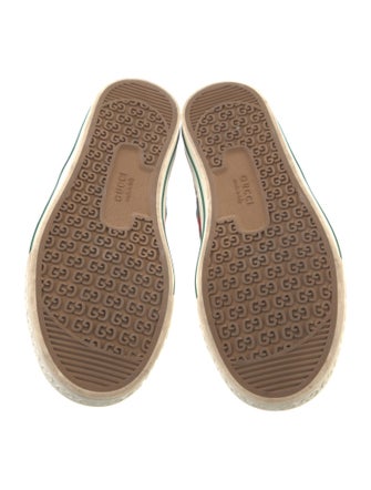 Gucci Web Accent Printed Sneakers