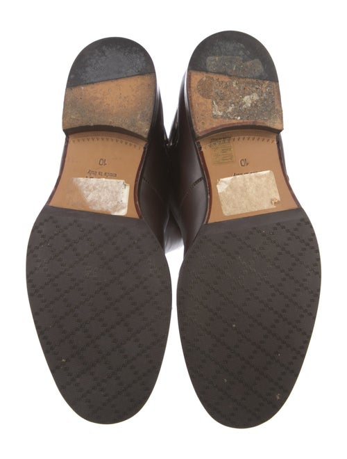 Gucci Horsebit Accent Leather Boots
