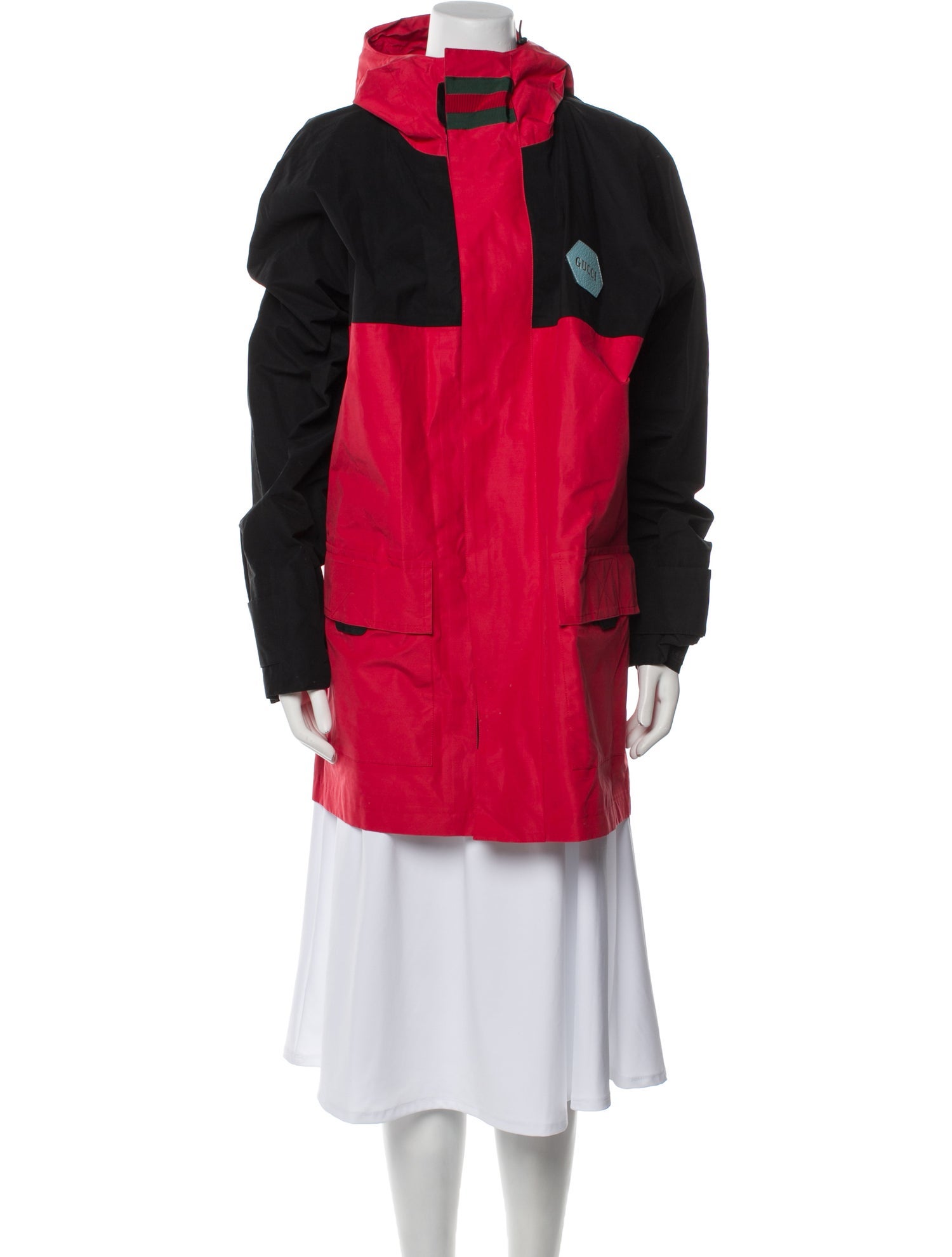 Gucci 100th Anniversary Web Accent Parka