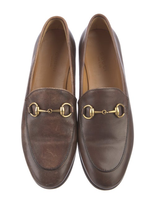 Gucci 1955 Horsebit Accent Leather Loafers