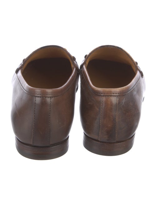 Gucci 1955 Horsebit Accent Leather Loafers