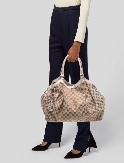 Gucci GG Canvas Sukey Large