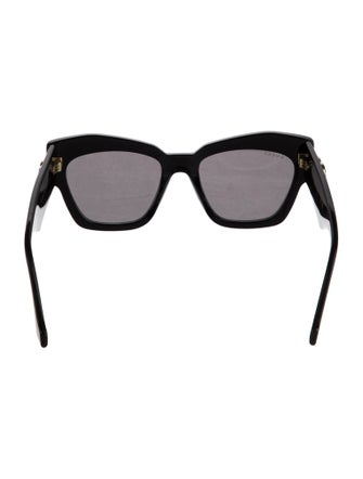 Gucci Running GG Logo Square Sunglasses