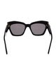 Gucci Running GG Logo Square Sunglasses