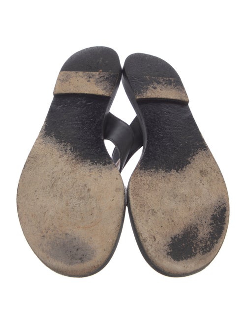 Gucci Interlocking G Logo Leather Slides