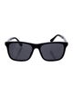 Gucci Web Accent Square Sunglasses