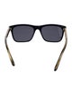 Gucci Web Accent Square Sunglasses