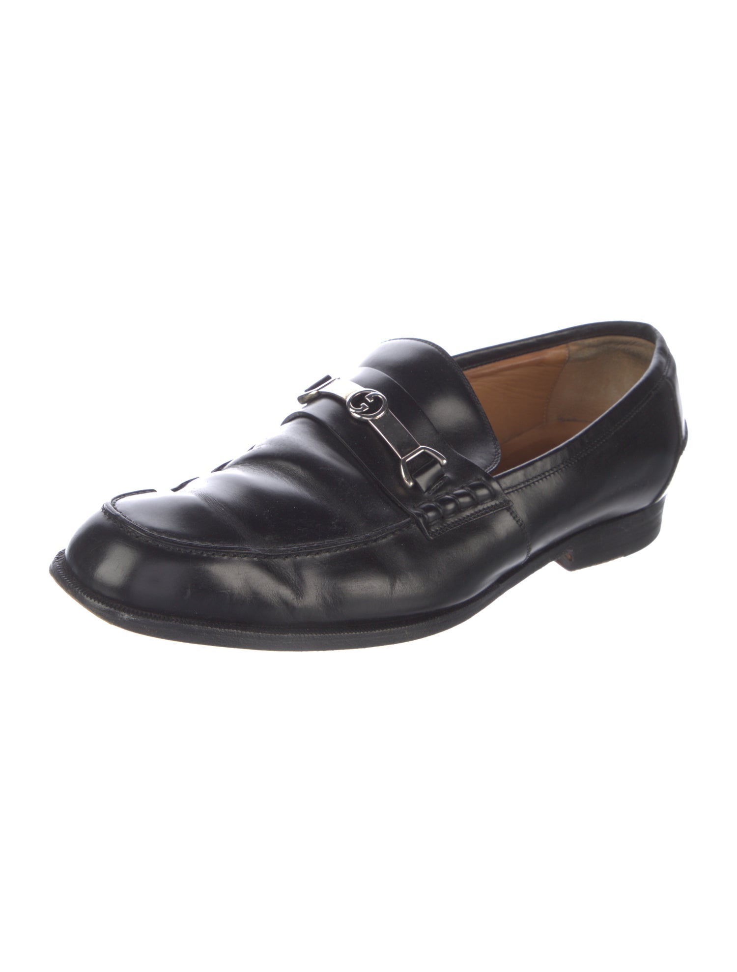 Gucci Leather Dress Loafers