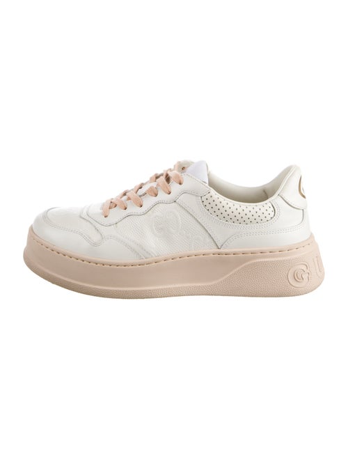 Gucci Interlocking G Logo Leather Sneakers