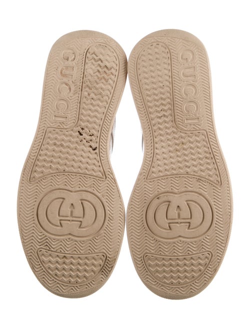 Gucci Interlocking G Logo Leather Sneakers