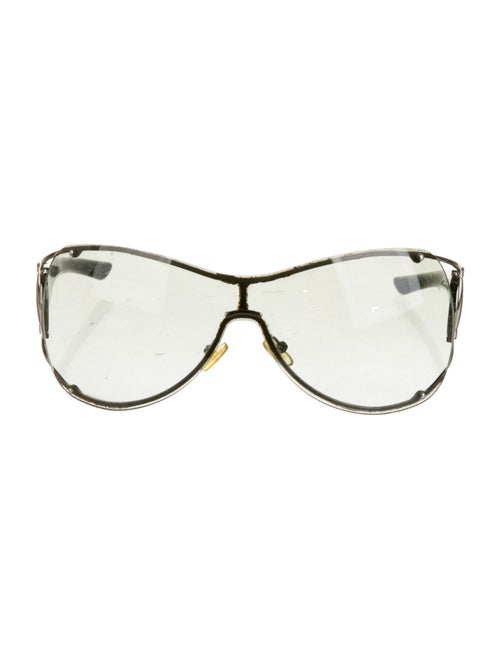 Gucci Horsebit Accent Shield Sunglasses