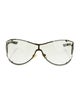 Gucci Horsebit Accent Shield Sunglasses