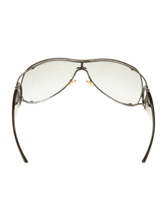 Gucci Horsebit Accent Shield Sunglasses