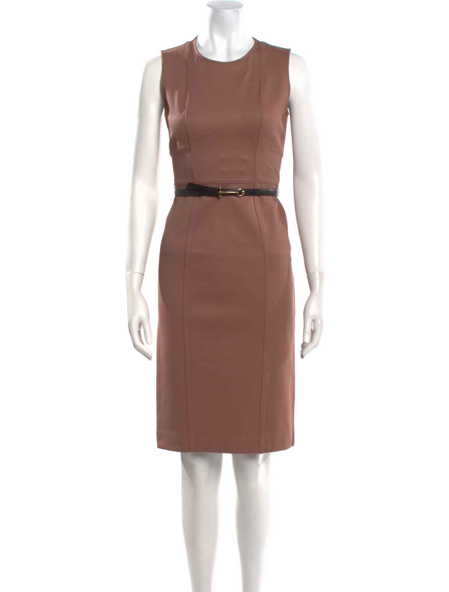 Gucci Crew Neck Knee-Length Dress