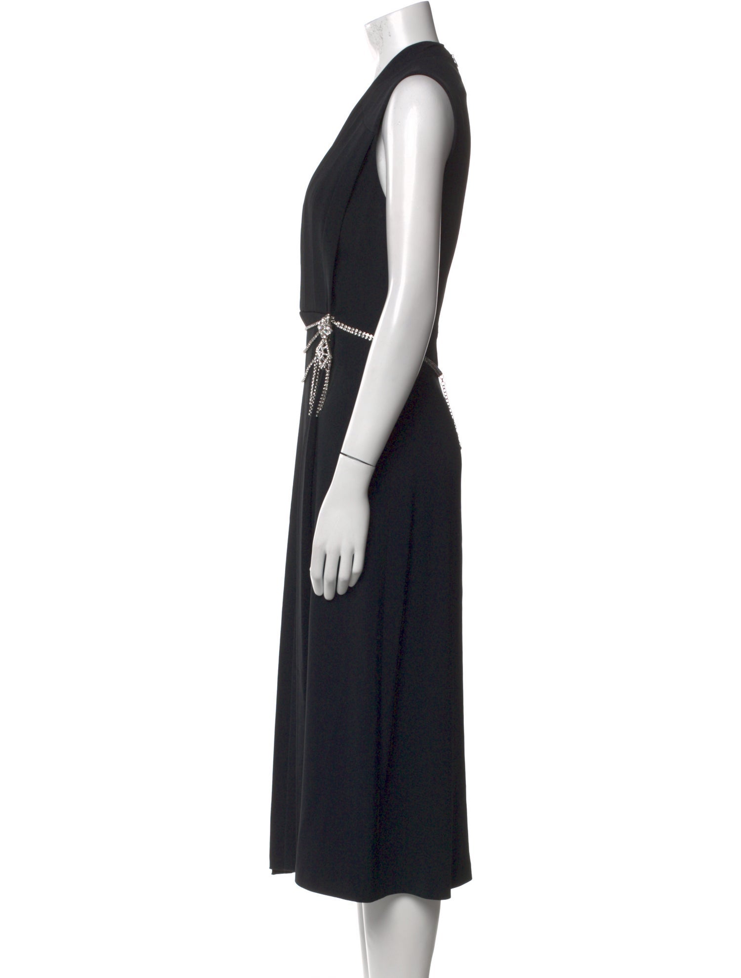 Gucci V-Neck Long Dress