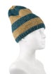 Gucci Pattern Print Mohair Blend Knit beanie