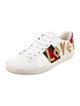 Gucci Sylvie Web Accent Leather Sneakers