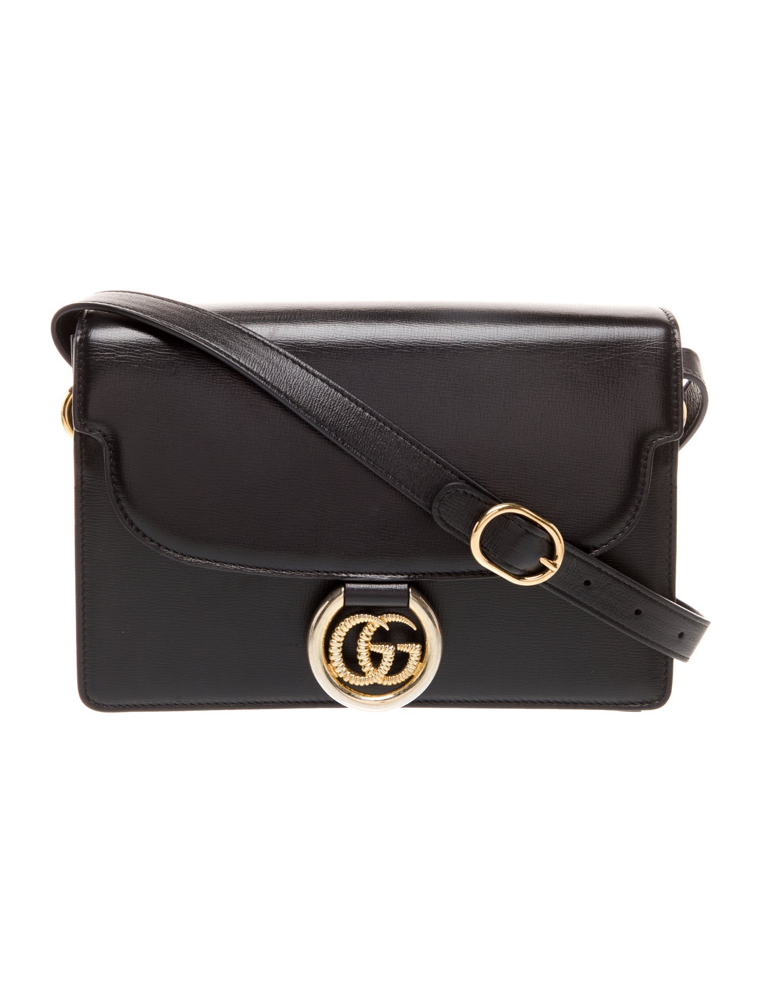 Gucci Double G GG ring torchon shoulder bag