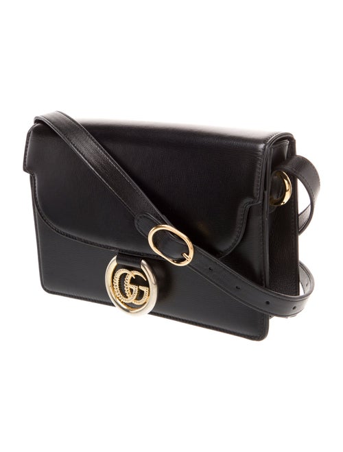 Gucci Double G GG ring torchon shoulder bag
