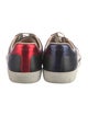 Gucci Sylvie Web Accent Leather Sneakers