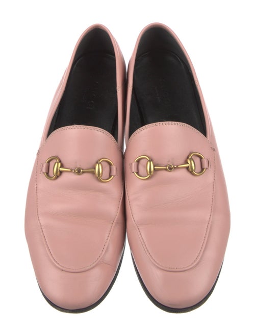 Gucci Horsebit Accent Leather Loafers