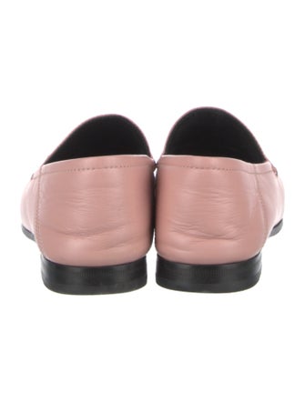 Gucci Horsebit Accent Leather Loafers