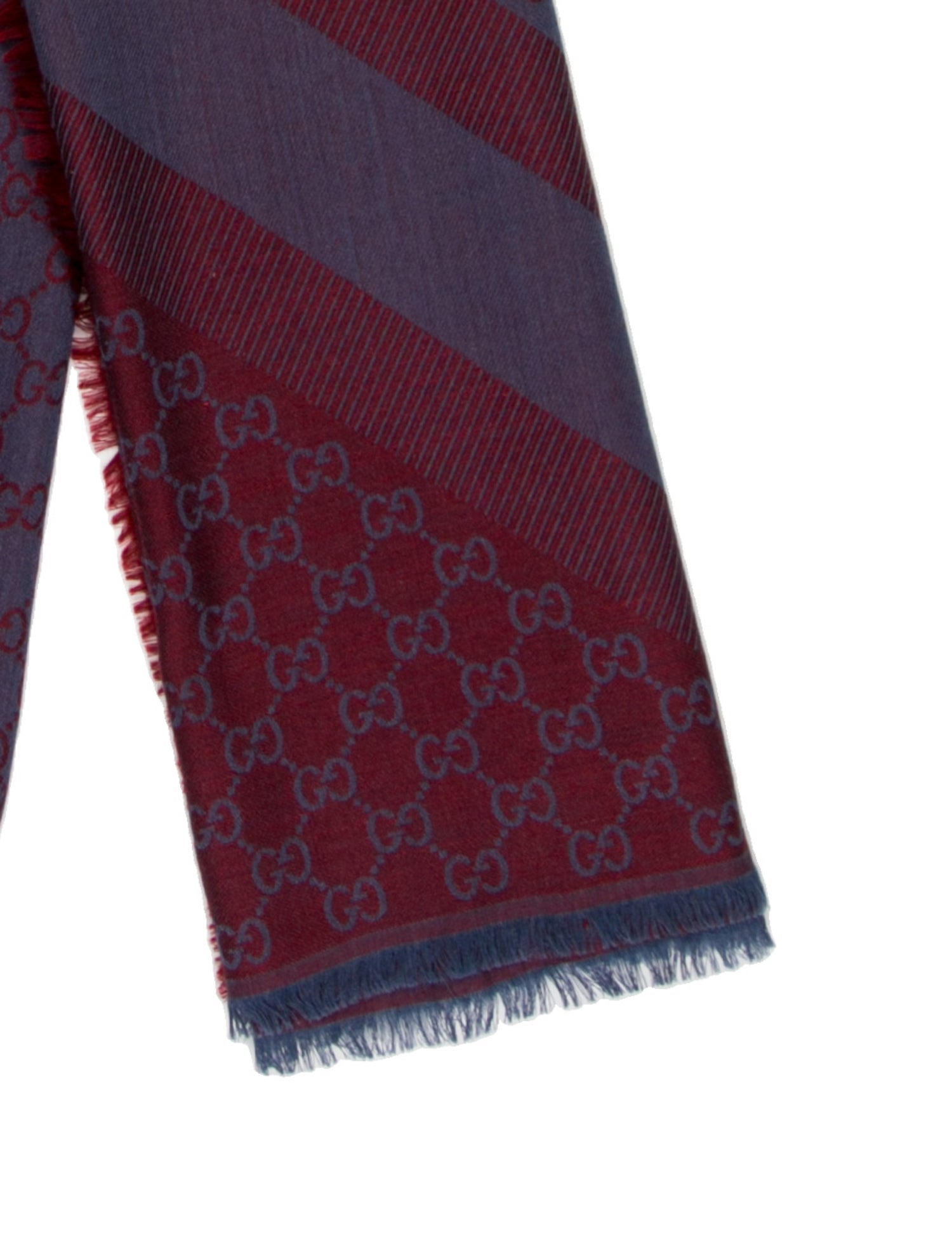 Gucci Wool GG Logo Shawl